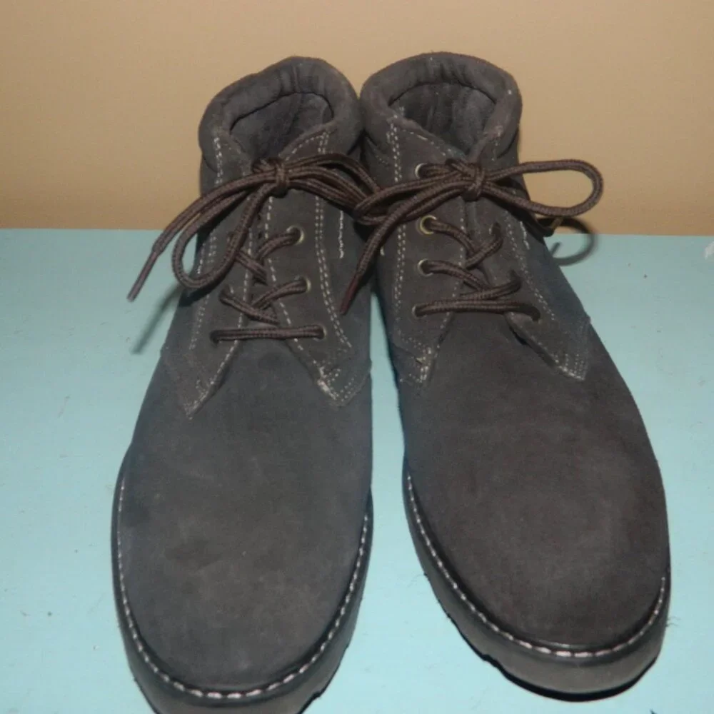 Mens Nunn Bush Lites Tomahawk Suede Chukka Boots Shoes Size 10M